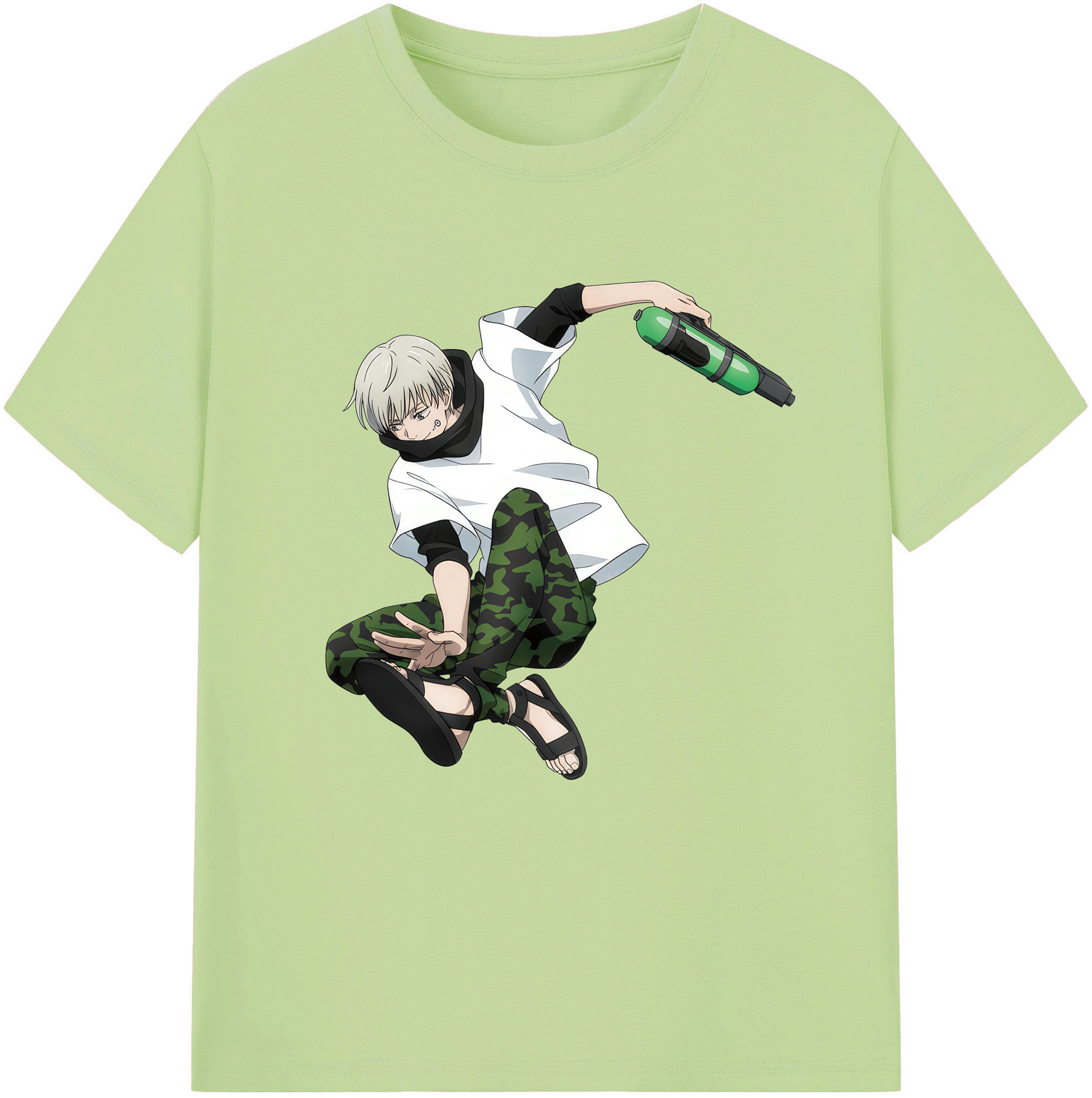 （画像用） 呪術廻戦 Jujutsu Kaisen 綿100％半袖Tシャツ（フロントプリント）